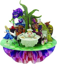 Santoro Pirouettes Alice in Wonderland 3D Pop Up