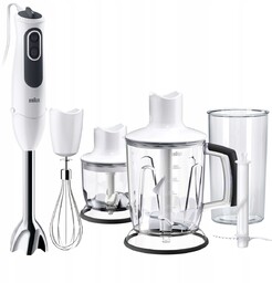 Blender ręczny Braun MQ3145 750W biało-szary