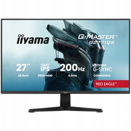 Monitor 27" Iiyama G2771QS-B1 Ops 2560x1440 Wqhd 200Hz
