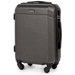 Walizka podróżna mała ABS STL945 ciemnoszara