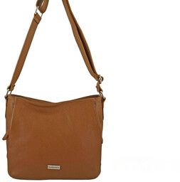 Shopperka skórzana BARBERINI''S j. brązowa 989