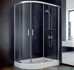 BESCO MA-100-80-M KABINA MODERN ASYMETRYCZNA 100 mrożona BESCO
