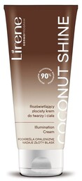 Lirene Coconut Shine Rozświetlający Złocisty Krem Do Twarzy