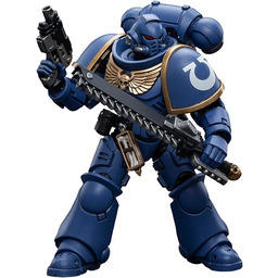 JOYTOY Warhammer 40k Ultramarines, Ultramarines Intercessors 1/18 Action