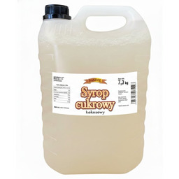 Syrop cukrowy KOKOSOWY 7,3kg 5L