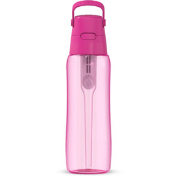 Butelka filtrująca Dafi SOLID 0,7 flamingowa barwiona