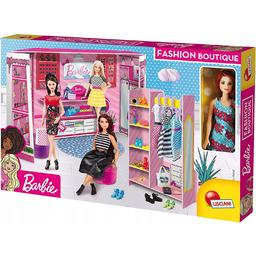 Barbie Fashion Boutique Z Lalką Lisciani