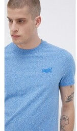 Superdry T-shirt bawełniany melanżowy