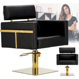 Fotel fryzjerski Montreal hydrauliczny obrotowy do salonu fryzjerskiego