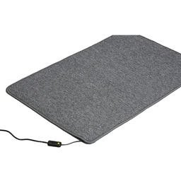 Podgrzewany dywan, 60 x 40 cm, brązowy