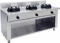 Saro Kuchnia Wok gazowa z 3 palnikami