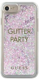 Guess GUHCP7GLUQPU iPhone 6/7/8 /SE 2020 fioletowy/purple hard