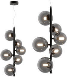 Maytoni Kulista lampa wisząca Dallas MOD545PL-06B do salonu
