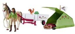 SCHLEICH Figurka Sarah i wycieczka kempingowa 42533
