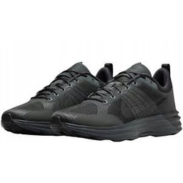 Nike Czarne Sportowe Obuwie Damskie Sznurowane z Ażurową