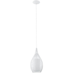 EGLO lampa wisząca Razoni, 1-punktowa współczesna lampa wisząca,