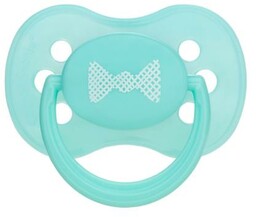 CANPOL BABIES Pastelove Smoczek silikonowy symetryczny 0-6m turkusowy