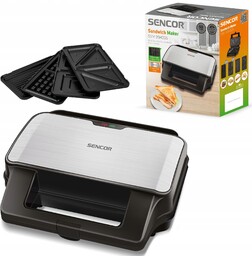 Opiekacz do Kanapek Ssm 9940SS 4w1 Cool Touch