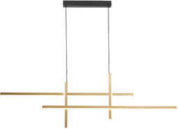 Lampa wisząca EDGE 22008P-BK/GD - Zuma Line
