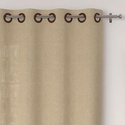 Soleil d''ocre Bawełniana Firanka na Przelotkach, 135 x