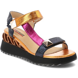 Artiker Sandały damskie, cholewka ze skóry naturalnej licowej