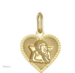 Zawieszka złota z Aniołkiem pr.585