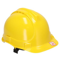 DEDRA Kask ochronny BH1084 Żółty