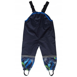 Spodnie z szelkami nieprzemakalne ogrodniczki przeciwdeszczowe 104