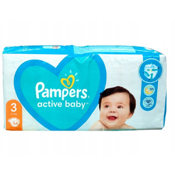 Pieluchy Pampers Active Baby 3 - 6-10Kg 54Szt