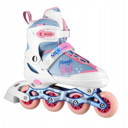 Nils Łyżworolki Rolki Regulowane Rekreacyjne Kółka Pu