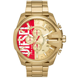Zegarek Diesel Mega Chief DZ4642 Złoty