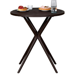 Stół plastikowy okrągły COFFEE TIME, Kawa