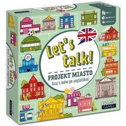 KAPITAN NAUKA Gra planszowa Let''s talk! Projekt miasto