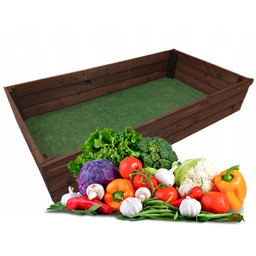 Warzywniak Impregnowany, Zielnik,inspekt Skrzynia Drewniana 150x80x27cm