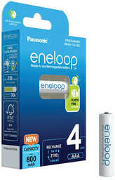 Panasonic Akumulator Eneloop AAA (LR3) 800mAh /4szt (BK-4MCDE/4BE)