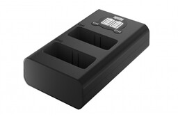 Newell DL-USB-C - ładowarka dwuknałowa do akumulatorów LP-E8,