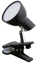 Rabalux 1478 clip-on LED lampa stołowa Noah, czarny,
