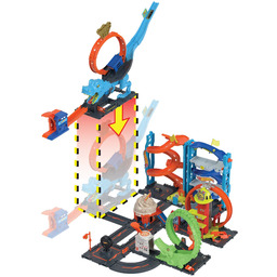 Hot Wheels City pętla T-Rexa zestaw Mattel HKX42