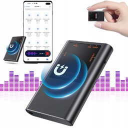 Mini Rejestrator 64GB Z Kartą Pamięci I Kablem