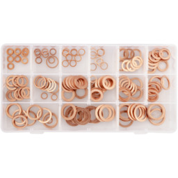 Podkładki miedziane 150 sztuk