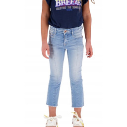 Vingino Jeansowe Spodnie Dzwony Z Przetarciami 7/8 176