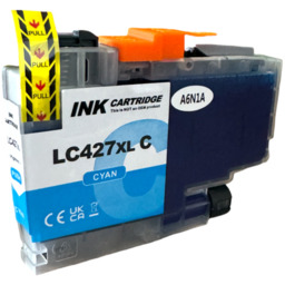zastępczy tusz Brother LC-427XLC cyan - Global Print