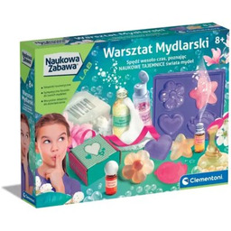 CLEMENTONI Zestaw kreatywny Naukowa Zabawa Lab Warsztat mydlarski