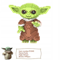 Klocki konstrukcyjne Star Wars Gwiezdne Wojny Mistrz Yoda
