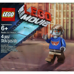 nowy LEGO Movie Polybag 5002203 Radio DJ Robot