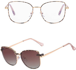 Stylion 2w1 Okulary damskie do komputera + nakładka