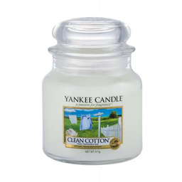 Yankee Candle Clean Cotton świeczka zapachowa 411 g