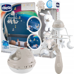 Chicco Karuzela First Dreams Rainbow 3w1 beżowa