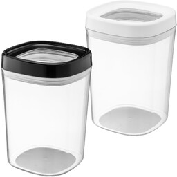 Zestaw pojemników Duna kwadratowych 1L, 2 szt.