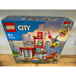 Klocki Lego Remiza strażacka 60320 Straż pożarna